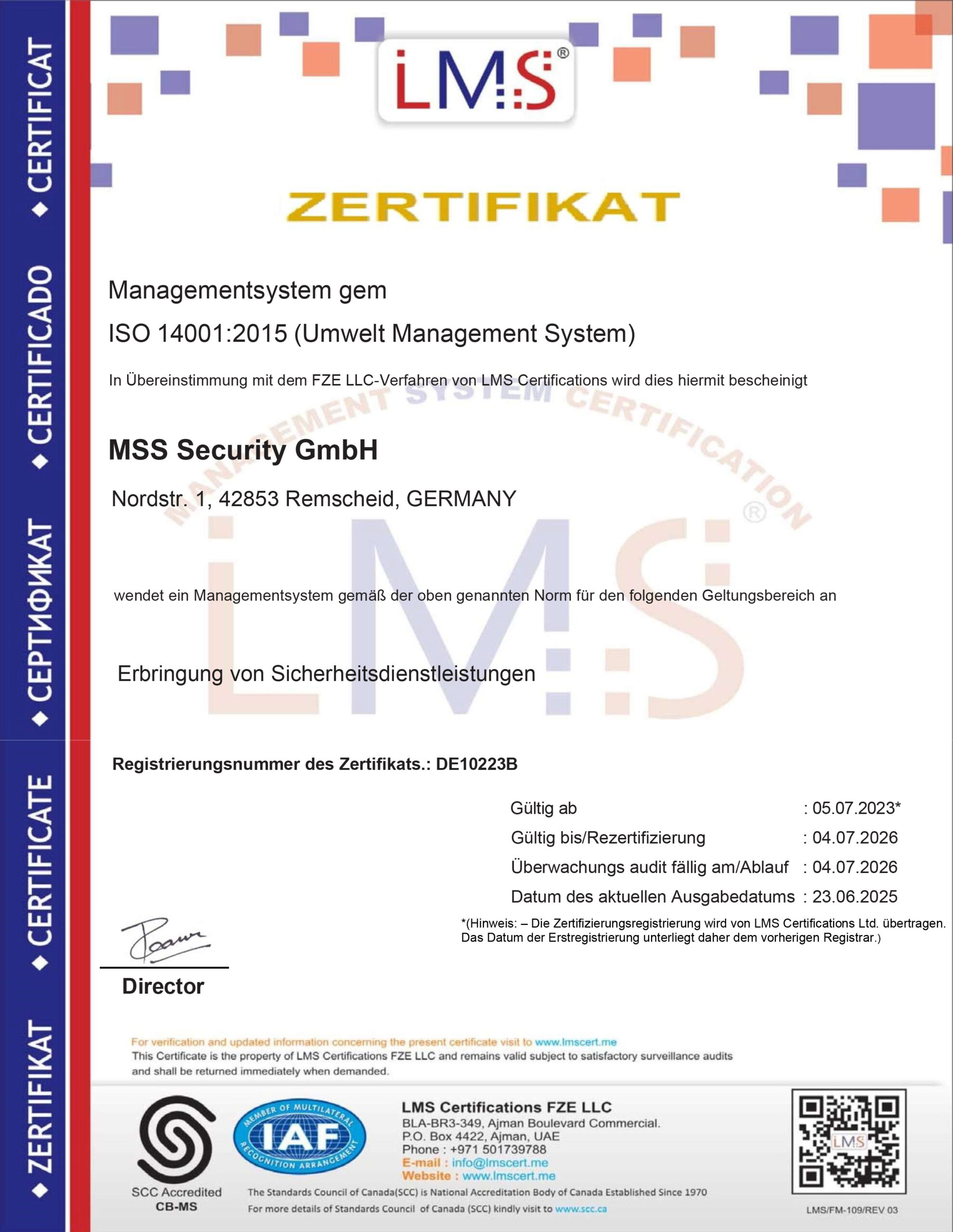 ISO 9001 Qualitätsmanagement